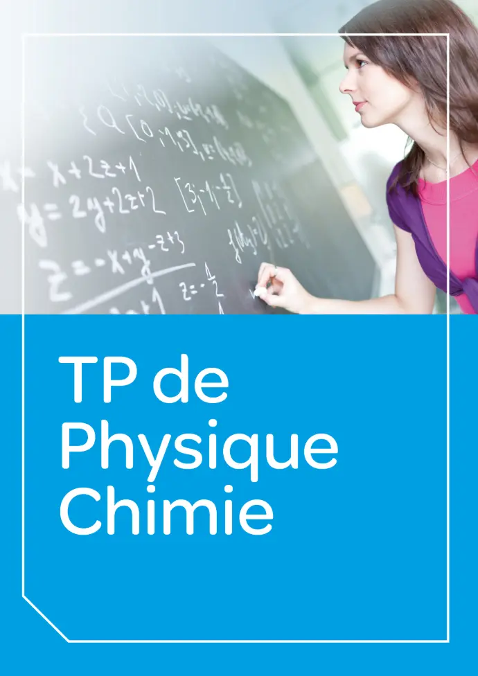 TP de physique chimie TP de physique chimie