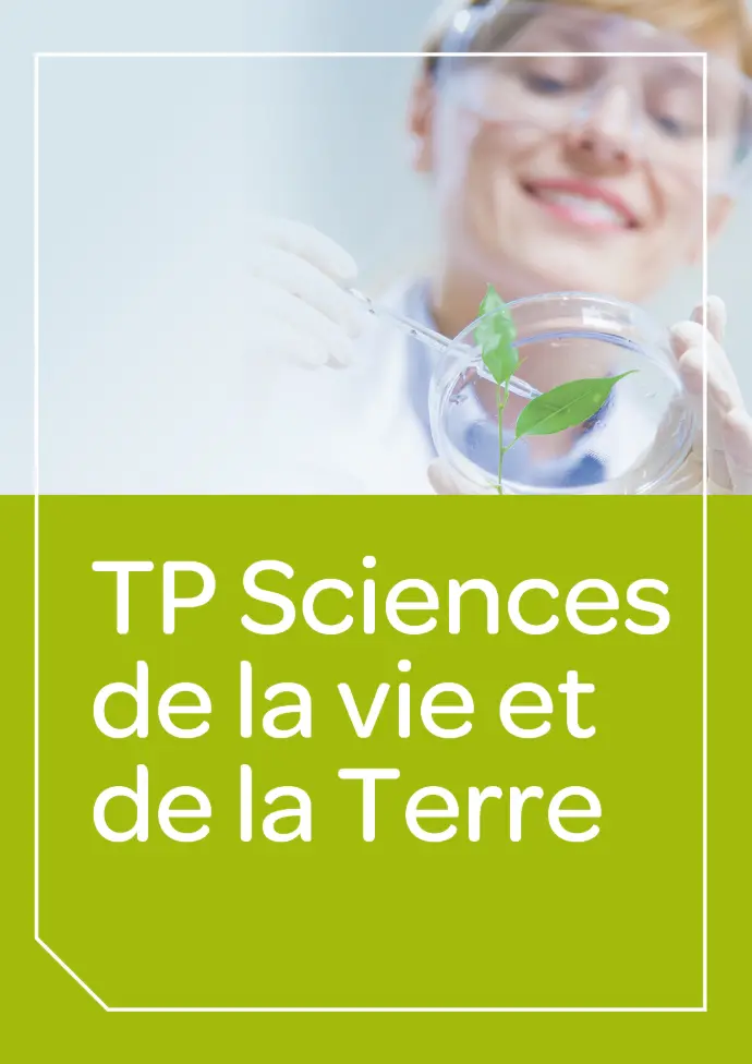 TP Sciences de la vie et de la terre TP Sciences de la vie et de la terre